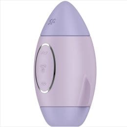 SATISFYER - MISSION CONTROL LILAC SMALL DOUBLE IMPULSE VIBRATOR 2